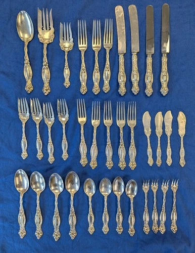 Frontenac By International Sterling Silver Sterling Flatware Set 36 Pc.