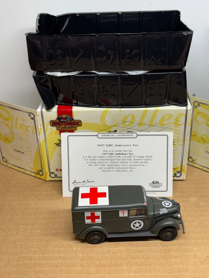 Matchbox Models of Yesteryear Lot YY034/SC YY052/B 1937 Suburban 1920 Mack AC - Image 2 of 4