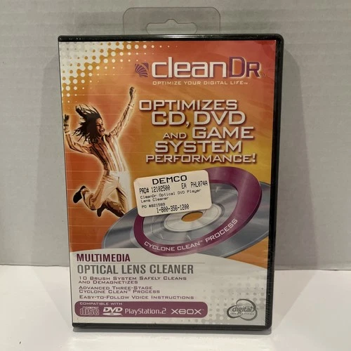 Clean Dr Multimedia Optical Lens Cleaner  CD  DVD  Games 2004 Digital Innovation