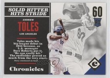 2017 Panini Chronicles Rookies Gold 233/399 Andrew Toles #124 03yj
