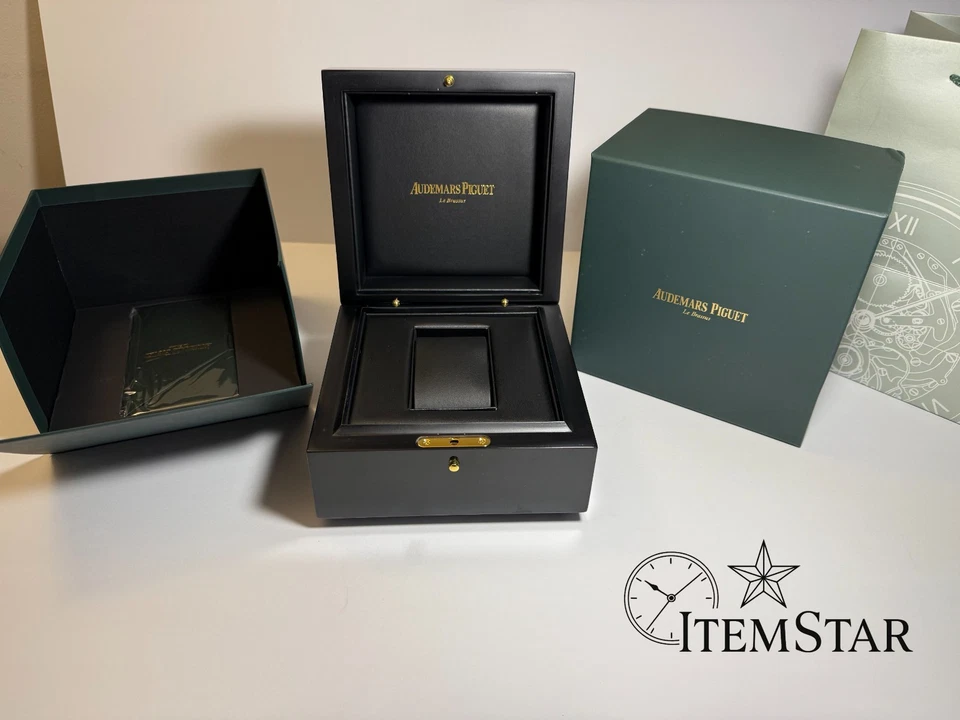 高级木制手表存储盒-豪华演示盒 — 第 2/4 张图片