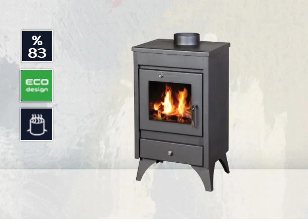 Wood Burning Stove Fireplace Heating Stoves Victoria Ray 9kw. EEK-A+ | eBay