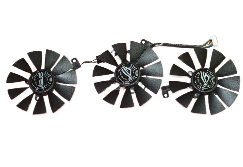 ASUS STRIX GTX 1070 8GB ファン折れ有り 87mm Original ASUS ROG STRIX GTX 1060 1070 1080 Triple Fan 6Pin | eBay