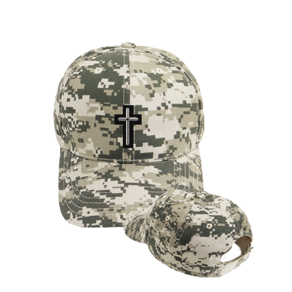 CHAPLAIN CROSS Army Camo Military Style Adjustable Hat Cap | eBay