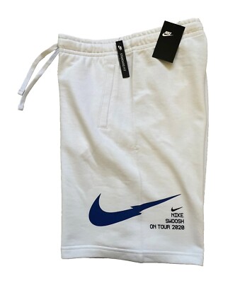 Nike Swoosh ON TOUR PACK Herren Shorts Größe L,XL NSW weiß