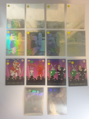 Adventures in Toon World Hologram Hare-O Cards Lot Michael Jordan Upper Deck - Picture 1 of 12