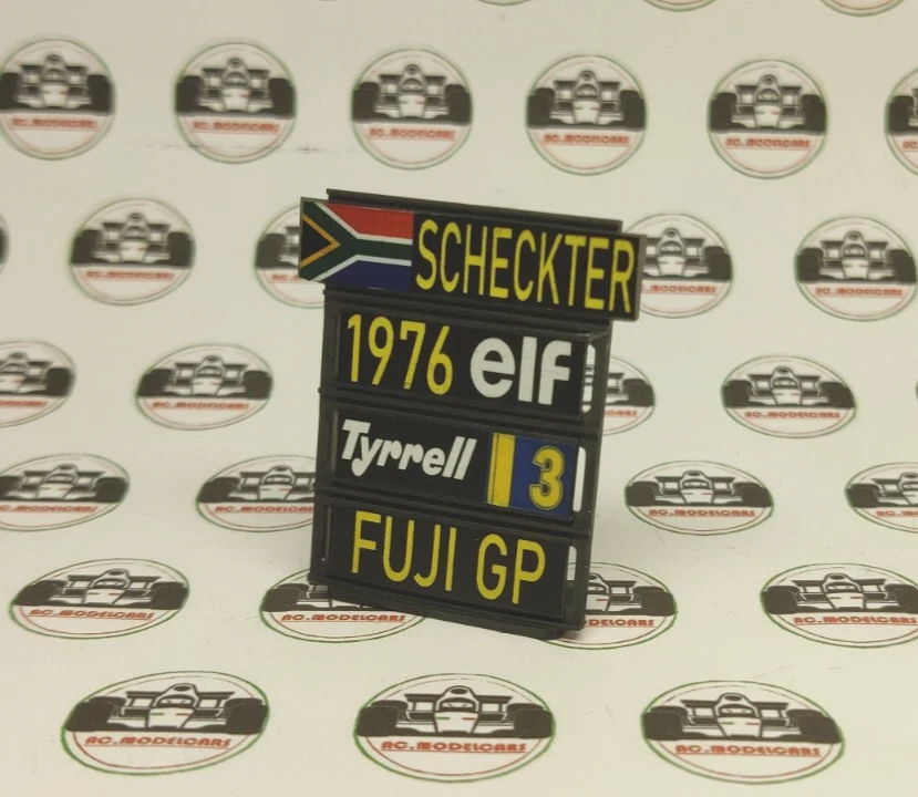 TYRRELL P34 1976 FUJI GP SCHEKTER 1:43 1:18 1:24 1:12 1:8 WEC - Immagine 2 di 2