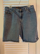 Vintage Route 66 Size 34 Men's denim jean shorts Relaxed Fit Dad Denim Y2k