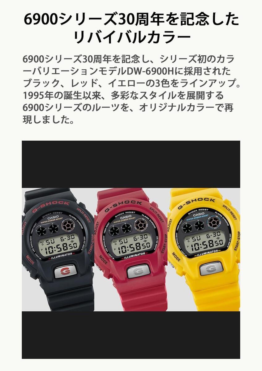 CASIO G-SHOCK DW-6900TR-4JR 6900 SERIES 30TH ANNIVERSARY CASIO G-SHOCK DW-6900TR-4JR 6900 SERIES 30TH ANNIVERSARY
