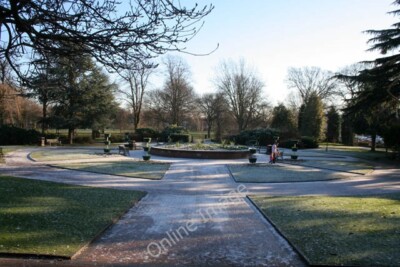 Photo 6x4 Formal garden, Bridgford Park West Bridgford The formal garden  c2010