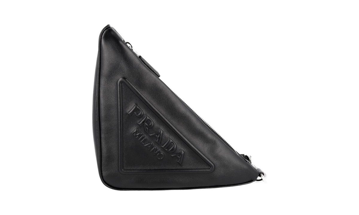 Leather Handtaschen Prada Outlet PRADA Leather Wrist Bag