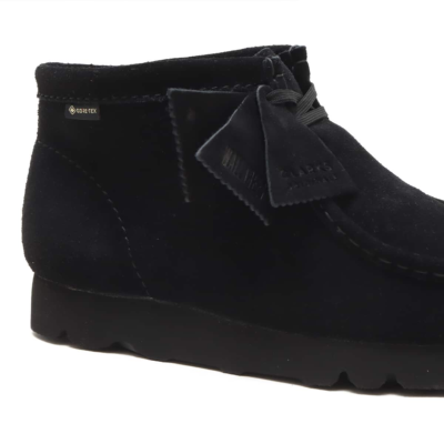 Clarks Wallabee Boot GORE-TEX Black Suede 26173318 UK 4-13 | eBay