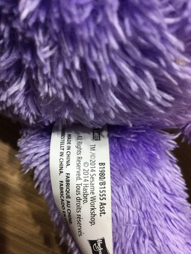 Sesame Street Abby Cadabby Plush Soft Toy Large 24” Purple Teddy Retro TV Rare - Picture 8 of 8