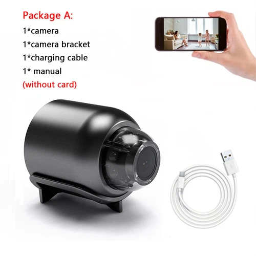 32GB TF Card + HD 1080P Mini Camera Security WiFi Home Security Cam Night Vision - Picture 19 of 21