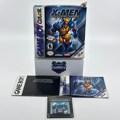 X-Men: Wolverine's Rage GBC CIB (Nintendo Game Boy Color, 2001) 47875802179 | eBay