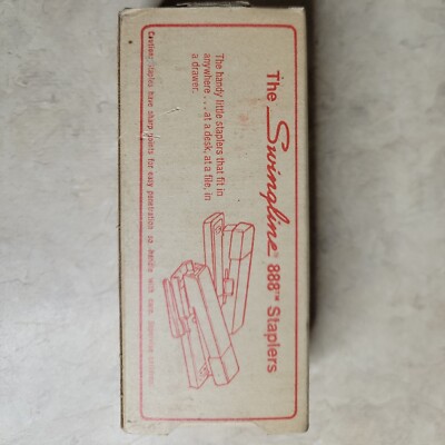 Swingline Brand Arch Crown Staples No. 888-5M Chisel Pointed Made in USA 