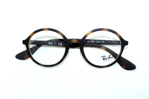 Ray-Ban RB7075 5365 DUNKEL MATT HAVANA AUTHENTISCHE BRILLE RX 7075 47-20-145 NEU - Bild 6 von 6
