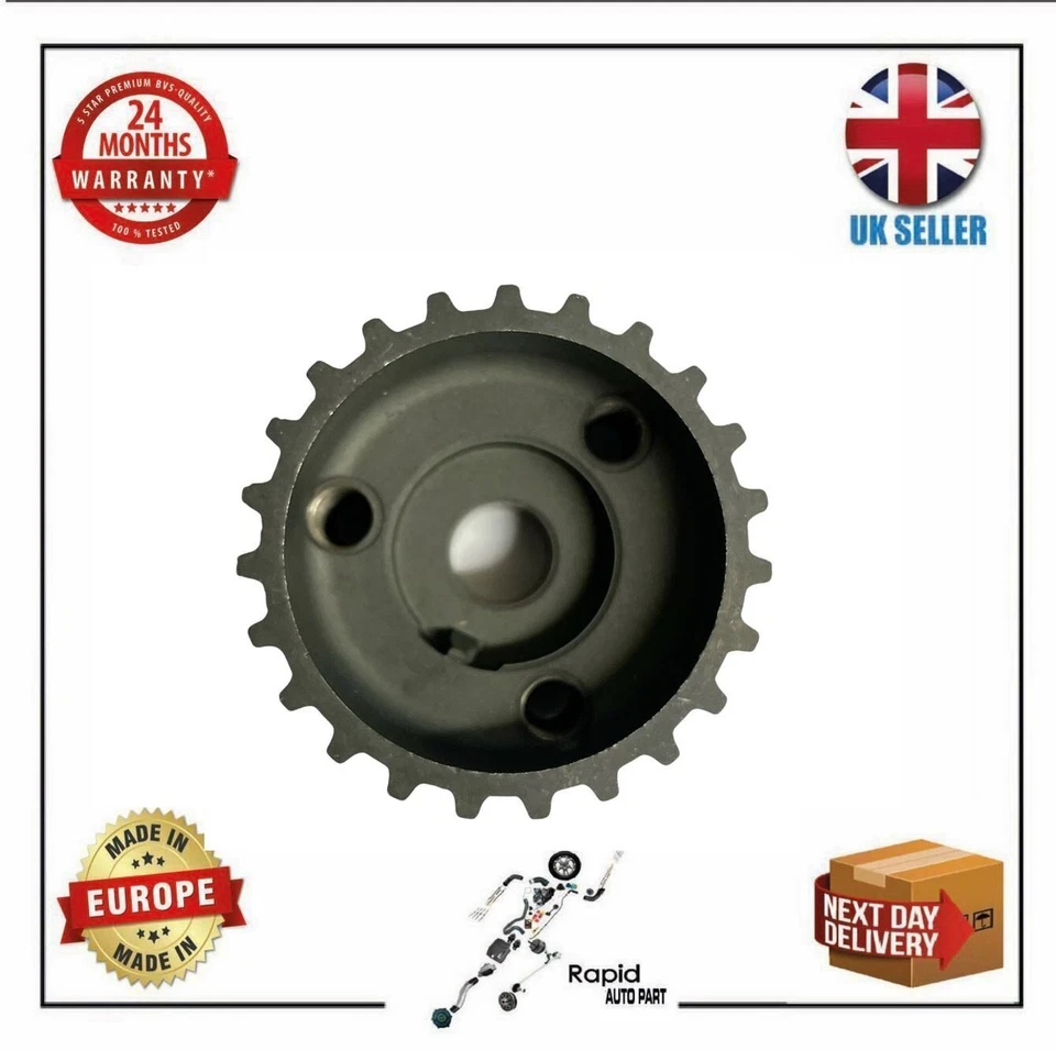 Polea de engranaje del cigüeñal de distribución para Fiat 500 Brava Doblo Panda Punto 55203781 Foto 2 de 4