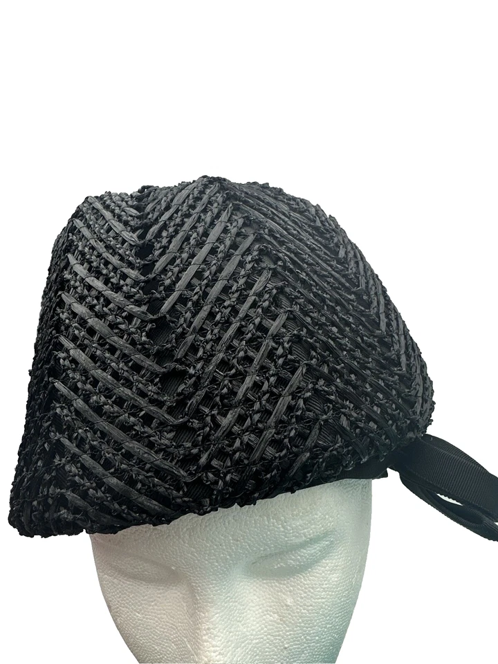 Lote de 3 sombreros Cloche vintage años 60 Mr John Jr Field-Schlick Betmar Foto 2 de 4