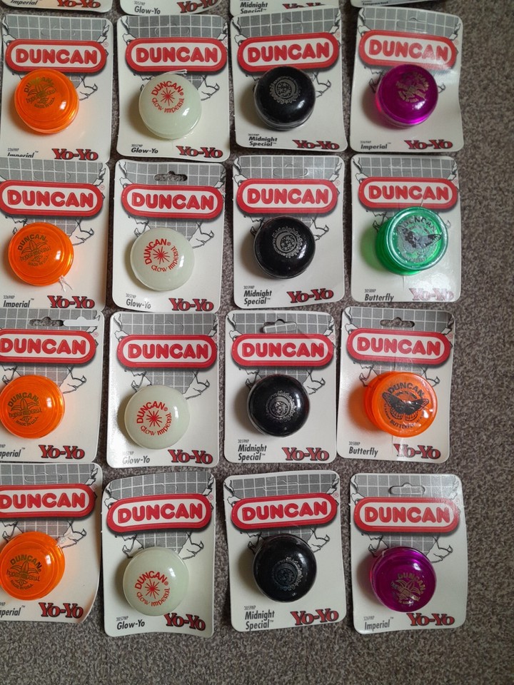 Job Lot Of 32 New Unopened 1994 Duncan Yoyos Bargain eBay