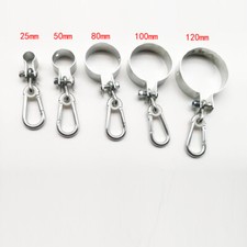 SWING HOOKS (PAIR) TO HANG SWING ACCESSORIES FROM 4 INCH ROUND POLES-BRAND NEW