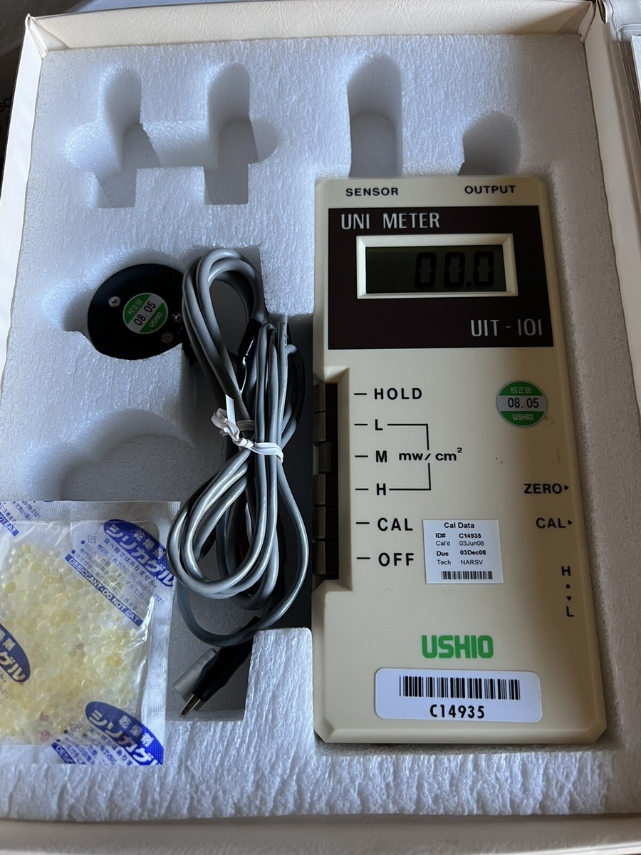 Ushio UIT-101, UV Power Meter | eBay