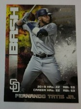 2020 Topps Stadium Club FERNANDO TATIS Bash and Burn Insert card - Padres #BAB-7