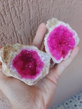 Minerali ** GRANDE GEODE DI QUARZI ROSA IN CRISTALLI BRILLANTI *