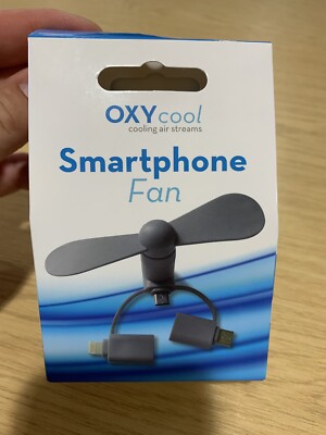 Tragbarer 3in1 Mini Handy Lüfter Kühler für Apple Android Samsung Huawei UK