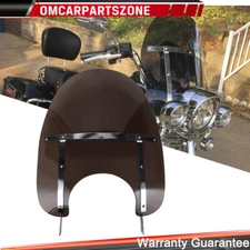 For 1994-2024 Harley Touring CVO Road King Windshield Windscreeen with Bracket