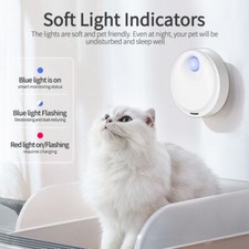 New Automatic Cat Litter Box Deodorizer Rechargeable Pet Air Cleaner Dogs  Cats