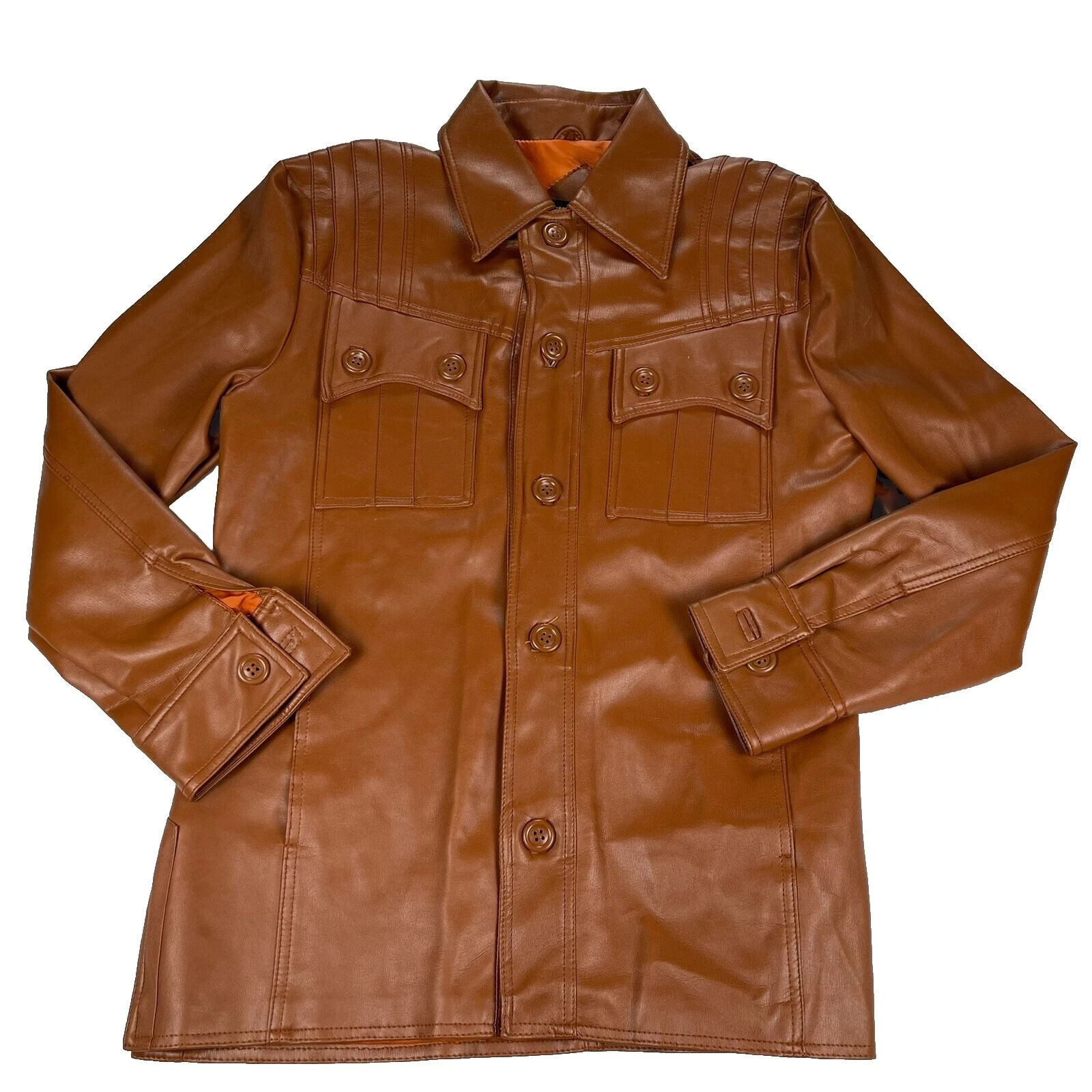 Glam Rock 1970s Abrigos y chaquetas abrigos Vintage para Hombres