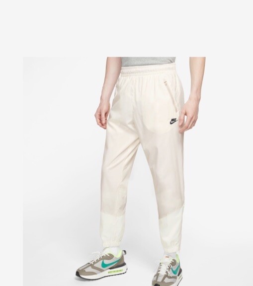 ★★Nike★★ Windrunner Lined Woven Pants M Blue Void White Nike Windrunner Woven Lined Pants Windbreaker (SZ) Blue