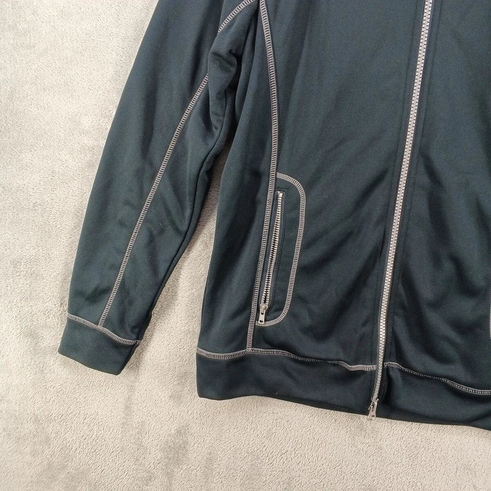 Chaqueta polar CLIQUE PEQUEÑA (4-6) cremallera completa para mujer tejida informal otoño invierno azul marino Foto 3 de 4