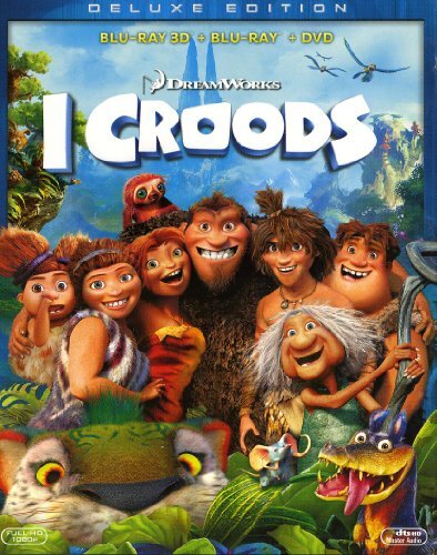 The Croods (I) (3D) (Blu-Ray + Blu-Ray 3D + DVD) (Blu-Ray)
