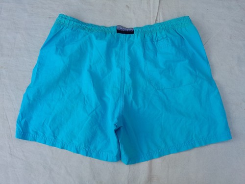 Vintage Lacoste Swim Shorts Men's Extra Large Blue Beach Made in Spain Lined - Picture 4 of 11