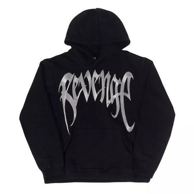 revenge pinstripe hoodie