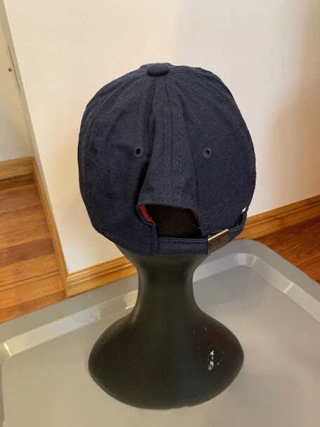 U.S. Polo Assn. - Gorra de béisbol azul/rojo StrapBack 100 % algodón talla única Foto 2 de 4