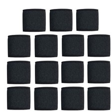 HDHYK Tactical Elastic Belt Keepers Backpack Straps Holder 1 inch, Black