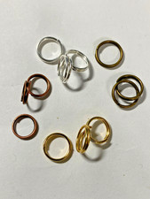 Double Loop Split Jump Rings 5mm 6mm 7mm 8mm 10mm 12mm Lure Tackle