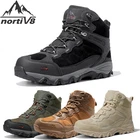 NORTIV 8 Men's Lightweight Hiking Boots Waterproof Trekking Traveling Boots