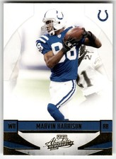 2008 Playoff Absolute Memorabilia Retail Marvin Harrison #66 Indianapolis Colts