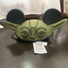 Disney Parks Walt World ER SW Yoda Star Wars Movie Ear Green Adult Hat Cap