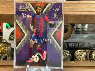 2024 WILD CARD MATTE LAMINE YAMAL ROOKIE EXPLODE CHASE # MXP-LY 4/35