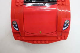 Lego 8671 Racers Ferrari 430 Spider 1:17 Scale Model - Incomplete