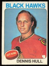 1975-76 Topps Dennis Hull Chicago Blackhawks #254 EX