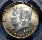 1964 KENNEDY HALF DOLLAR PCGS MS 66 HIGHLY LUSTROUS AND LOVELY WITH SOME GREAT