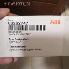 One New ABB NRED-61-E VARISTOR BOARD MODULE Expedited Shipping