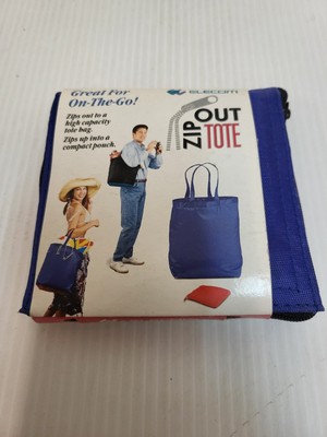Elecom Zip Out Tote - Blue 4.5'' x 4.5''