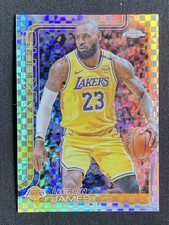 LeBron James 2025-26 Topps Chrome X-Fractor Base #127 -jg2